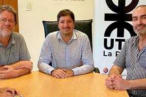 Autoridades de UTN La Plata y UNLP