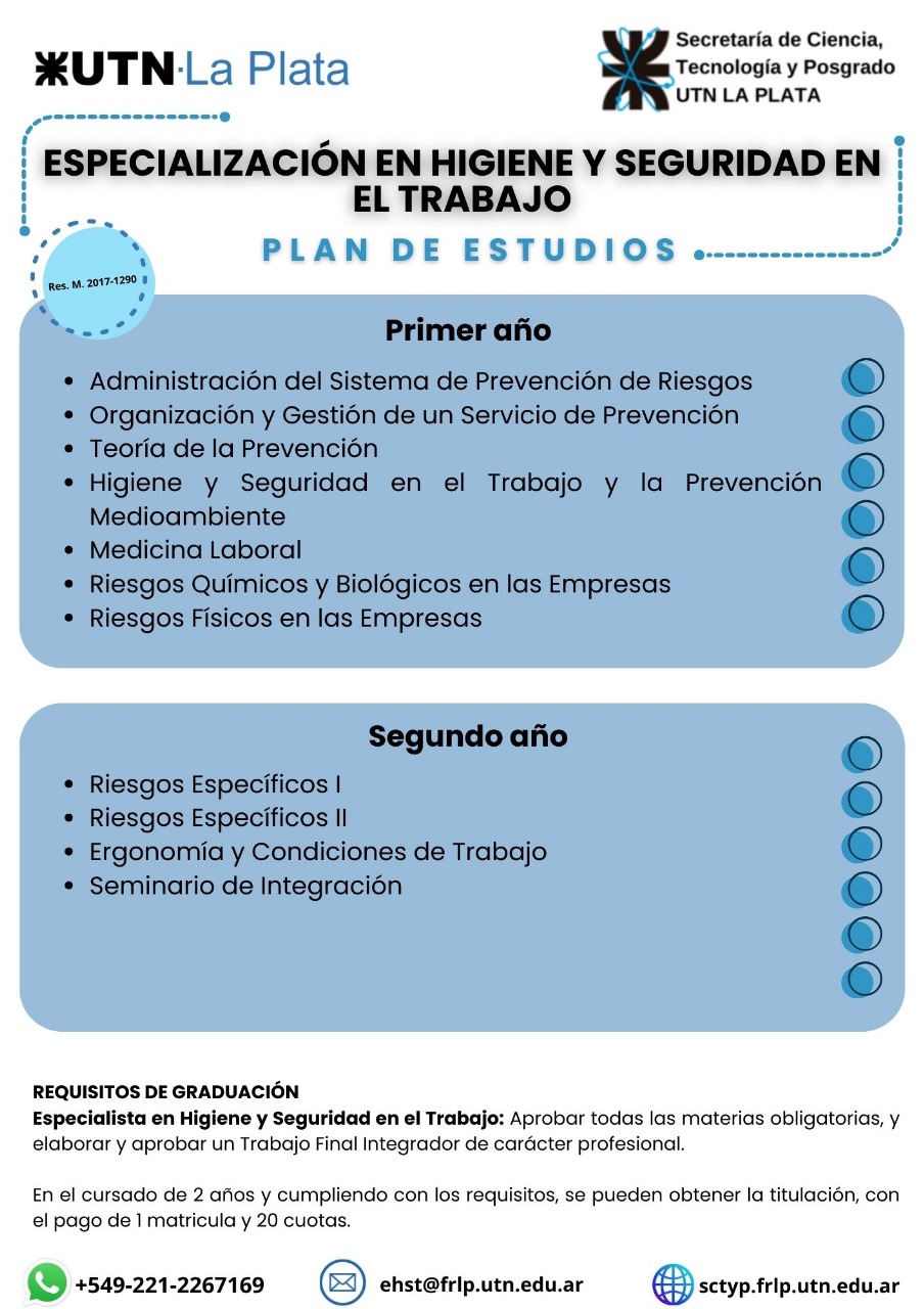 Plan de estudio