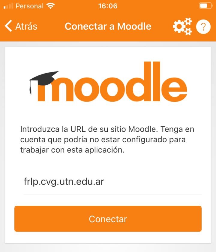 Icono App Moodle para acceso al campus
