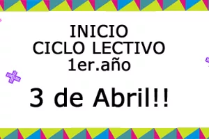 ciclo lectivo 2018