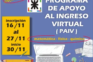 imagen con muchos elementos de un escritorio de un estudiante y datos del programa de apoyo 
