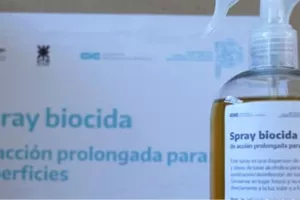 botella spray