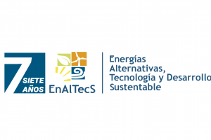Logo siete años Energías Alternativas, Tecnología y Desarrollo Sustentable ENALTECS