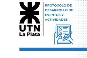 tapa de protocolo de actividades y eventos