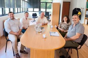 Reunión de trabajo entre autoridades de la UTN La Plata e YPF