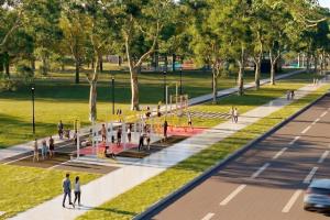 remodelación del Parque Saavedra