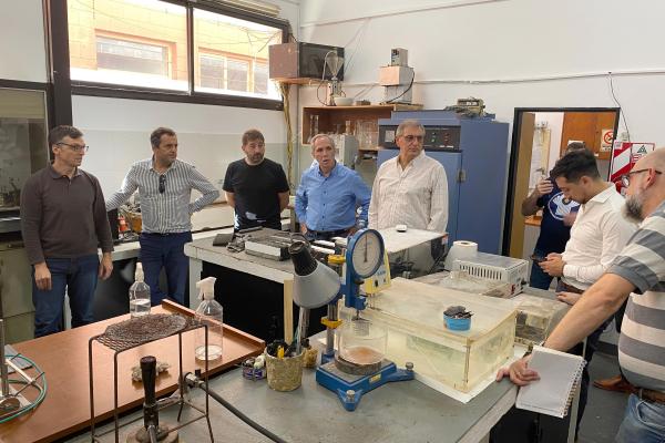 El Decano Luis Ricci recibió a autoridades de AUBASA