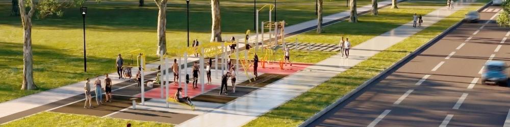 remodelación del Parque Saavedra