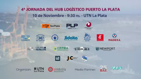 foto del puerto la plata y sus sponsors