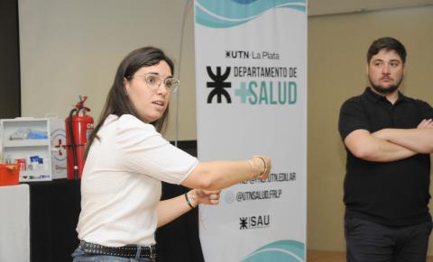 Capacitación en Primeros Auxilios en la UTN La Plata
