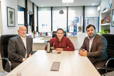 reunión con municipio de Lanús