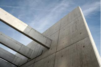 muro de hormigón