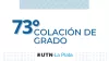 flyer de la colación de grado
