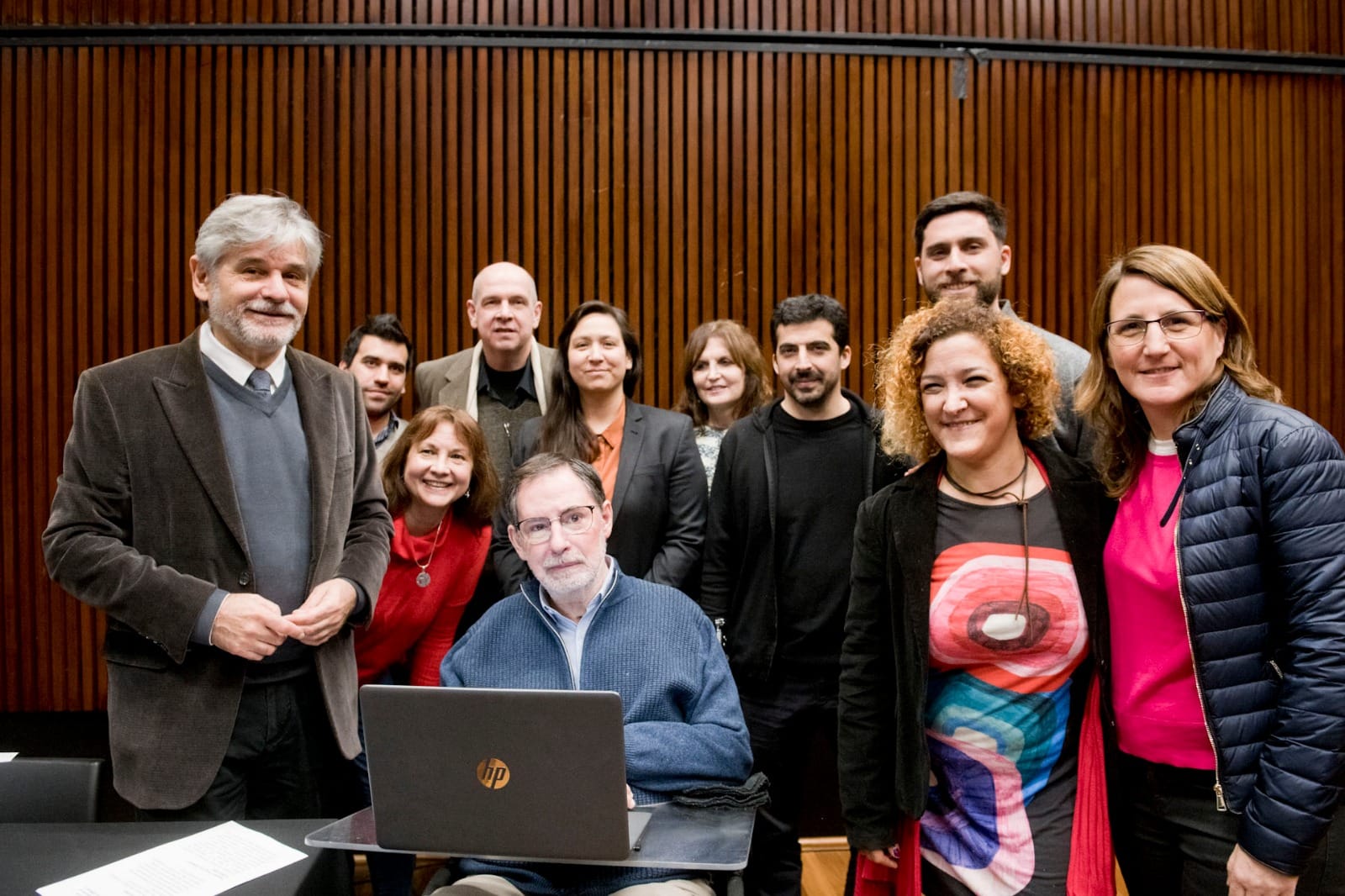 Daniel Filmus y público presente